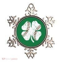 Baseball St Patricks Day Boys Men Catcher Pitcher Shamrock Ornament thumb 0