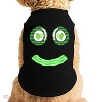 Breakfast St. Patricks Day Funny Green Eggs Smile Face Ham Doggie Tank thumb 0