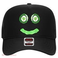 Breakfast St. Patricks Day Funny Green Eggs Smile Face Ham Hat thumb 0