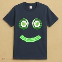 Breakfast St. Patricks Day Funny Green Eggs Smile Face Ham T-Shirt thumb 4