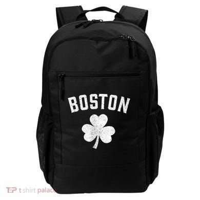 Boston, St Patrick's day - Patty's day shamrock tee Backpack