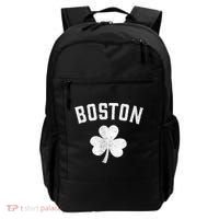 Boston, St Patrick's day - Patty's day shamrock tee Backpack thumb 0