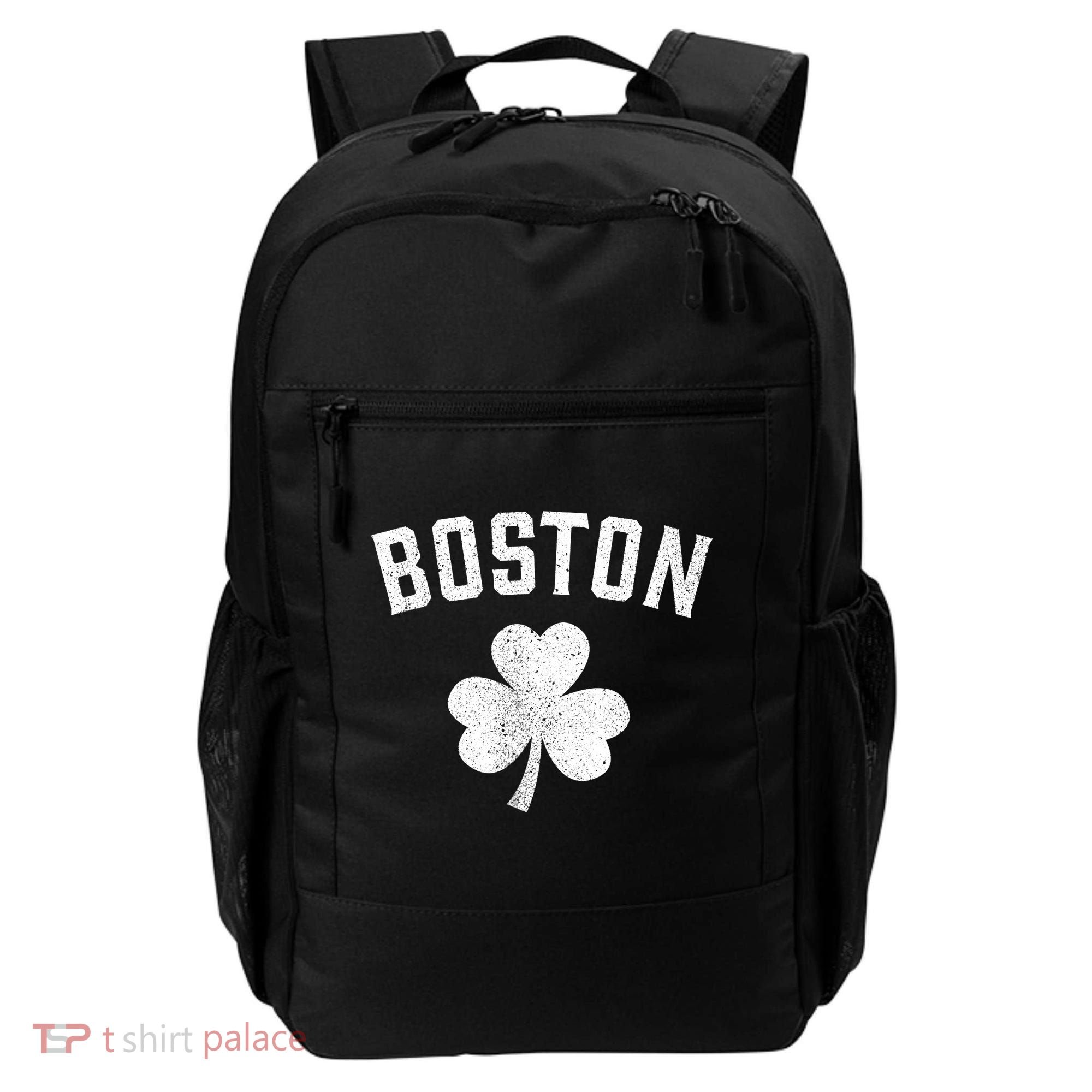 Boston, St Patrick's day - Patty's day shamrock tee Backpack