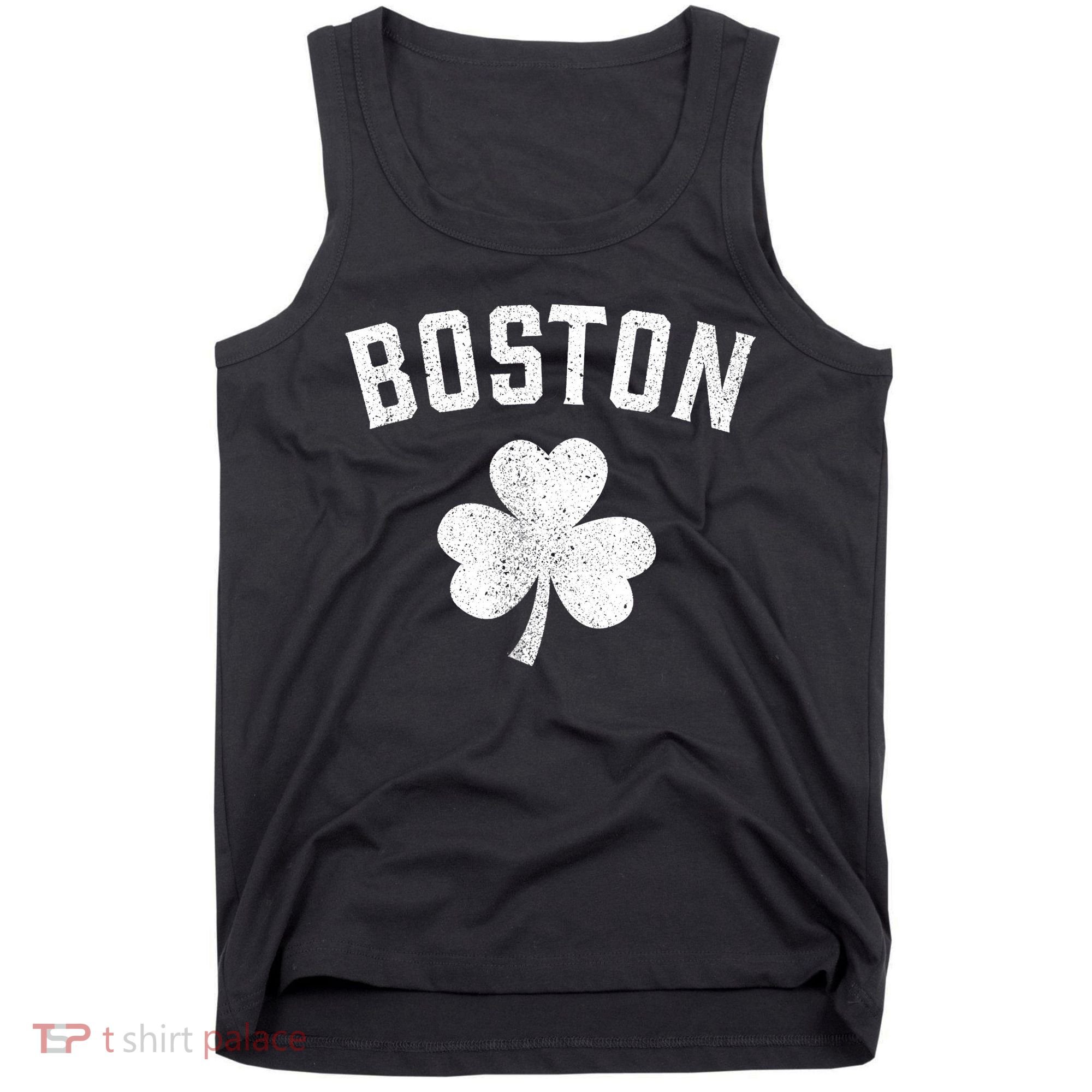 Boston, St Patrick's day - Patty's day shamrock tee Tank Top