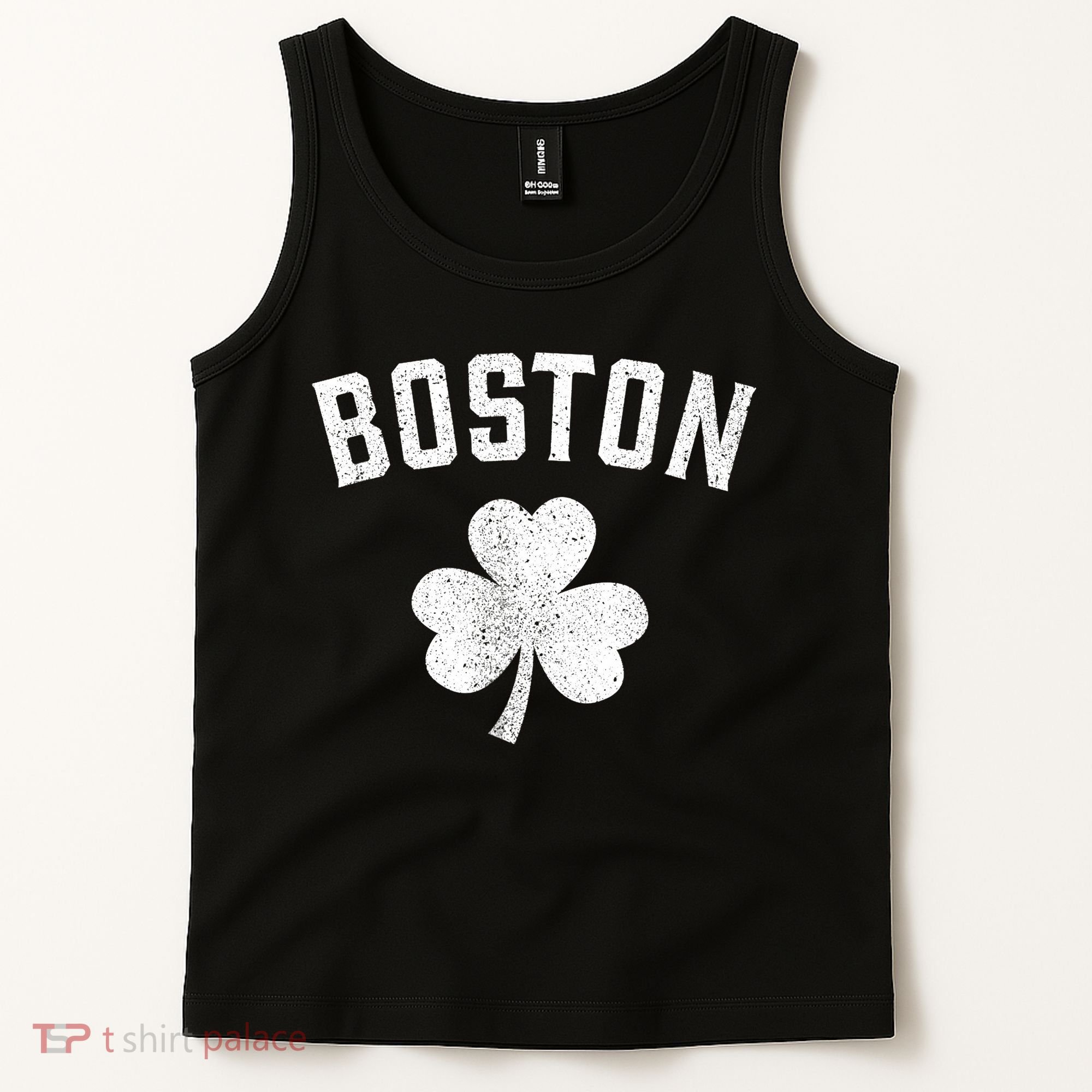 Boston, St Patrick's day - Patty's day shamrock tee Tank Top