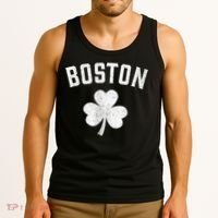 Boston, St Patrick's day - Patty's day shamrock tee Tank Top thumb 3