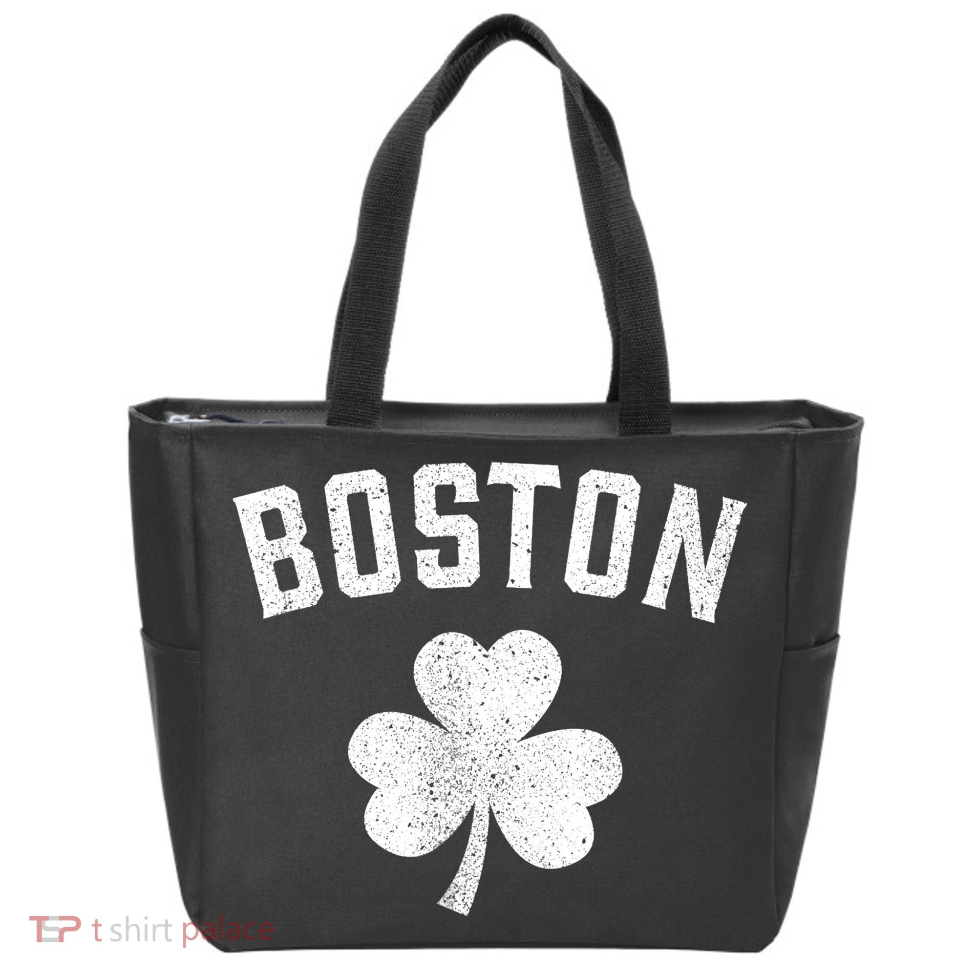 Boston, St Patrick's day - Patty's day shamrock tee Tote Bag