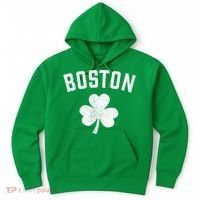 Boston, St Patrick's day - Patty's day shamrock tee Hoodie thumb 0