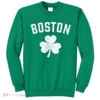 Boston, St Patrick's day - Patty's day shamrock tee Sweatshirt thumb 0