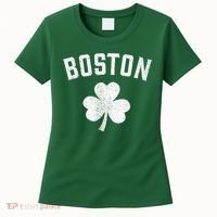 Boston, St Patrick's day - Patty's day shamrock tee Women's T-Shirt thumb 0