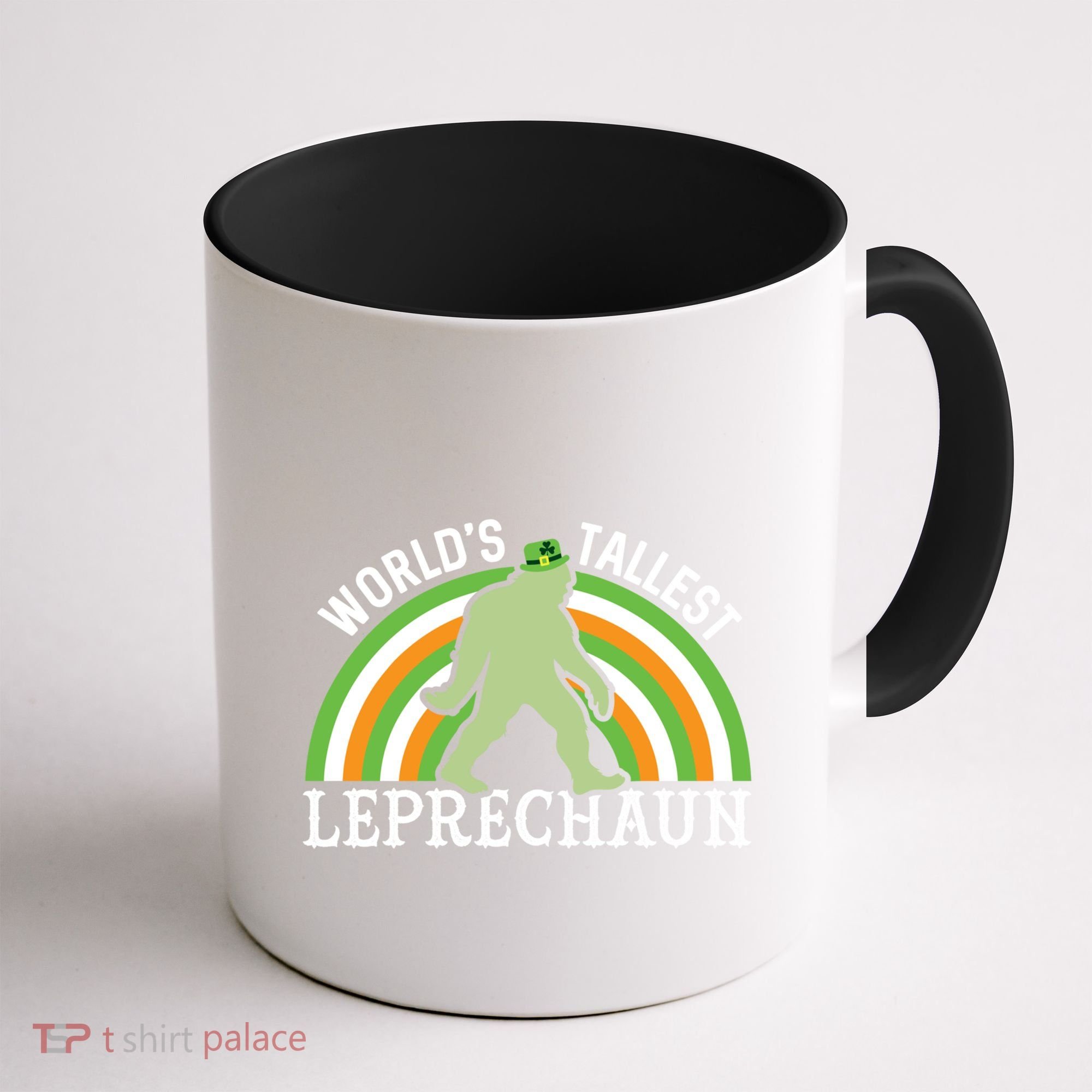 Bigfoot St Patricks Day World's Tallest Leprechaun Meaningful Gift Coffee Mug