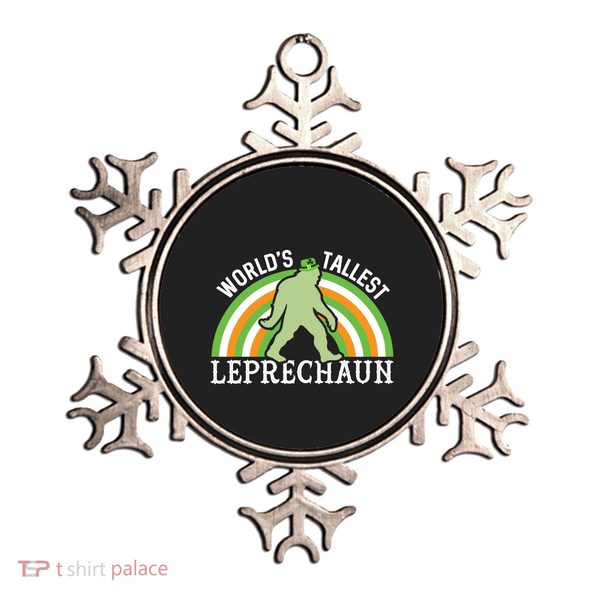 Bigfoot St Patricks Day World's Tallest Leprechaun Meaningful Gift Ornament
