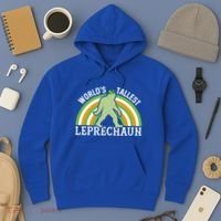 Bigfoot St Patricks Day World's Tallest Leprechaun Meaningful Gift Hoodie thumb 3