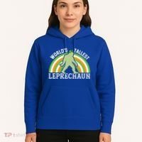 Bigfoot St Patricks Day World's Tallest Leprechaun Meaningful Gift Hoodie thumb 5