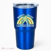 Bigfoot St Patricks Day World's Tallest Leprechaun Meaningful Gift Tumbler thumb 0