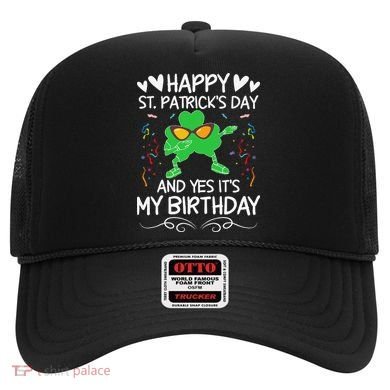 Birthday Saint Patrick's Day Lucky Shamrock Clover Hat