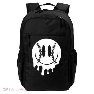 Baseball Smiley Retro Backpack