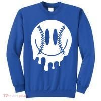 Baseball Smiley Retro Sweatshirt thumb 0