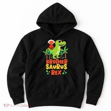 Brother Saurus Rex Dinosaur Dino Hoodie