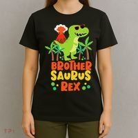 Brother Saurus Rex Dinosaur Dino T-Shirt thumb 4
