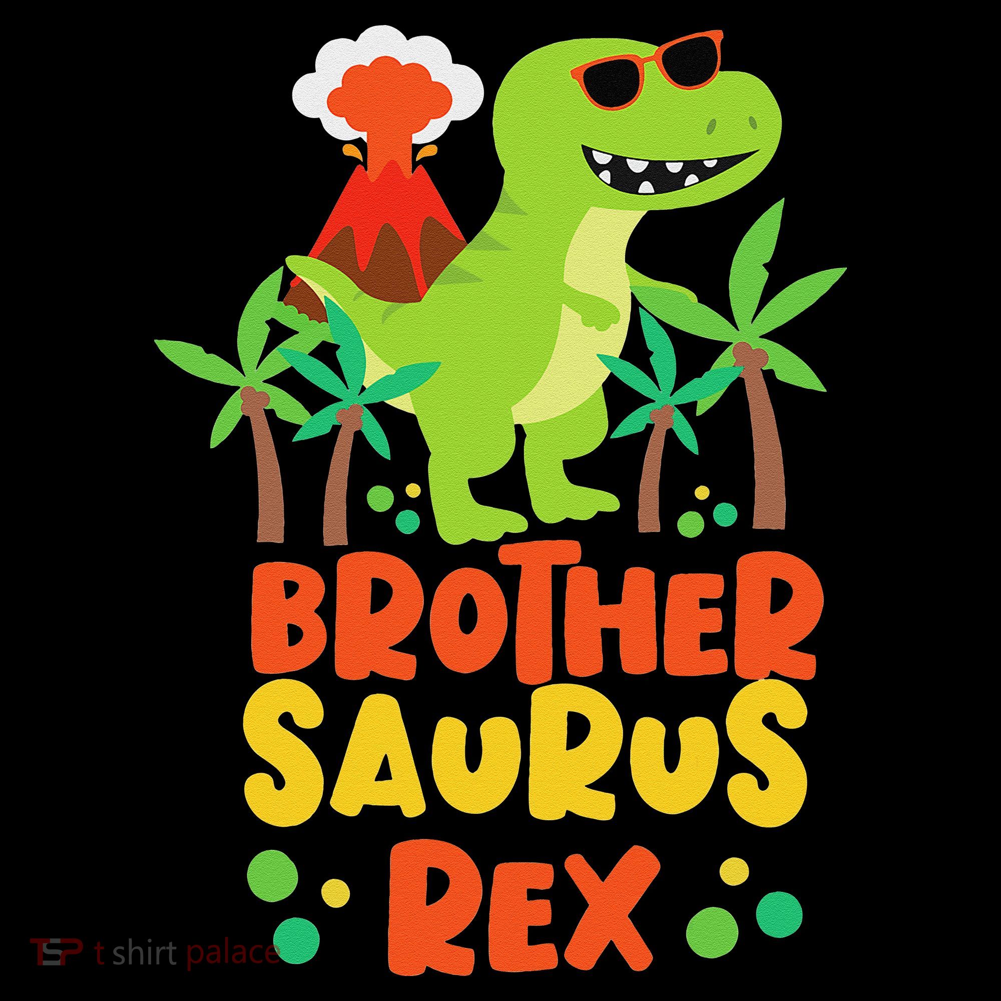 Brother Saurus Rex Dinosaur Dino Bucket Hat