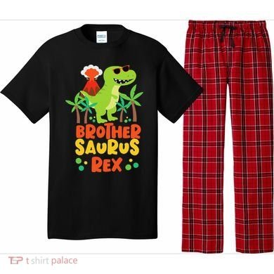 Brother Saurus Rex Dinosaur Dino Pajama Set