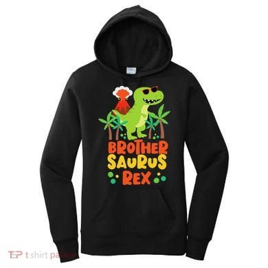 Brother Saurus Rex Dinosaur Dino Women's Hoodie