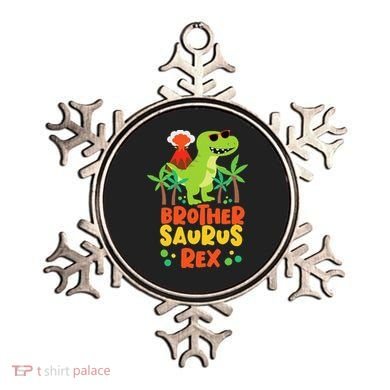 Brother Saurus Rex Dinosaur Dino Ornament