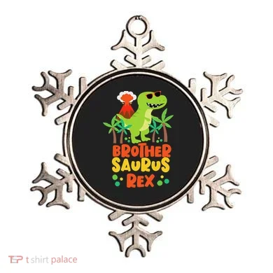 Brother Saurus Rex Dinosaur Dino Ornament