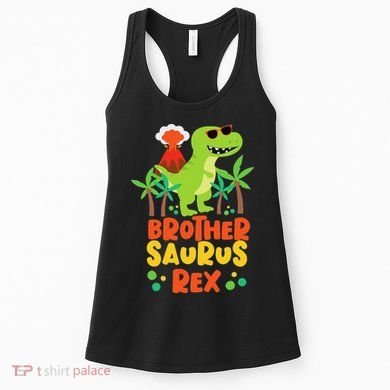 Brother Saurus Rex Dinosaur Dino Women's Tank Top