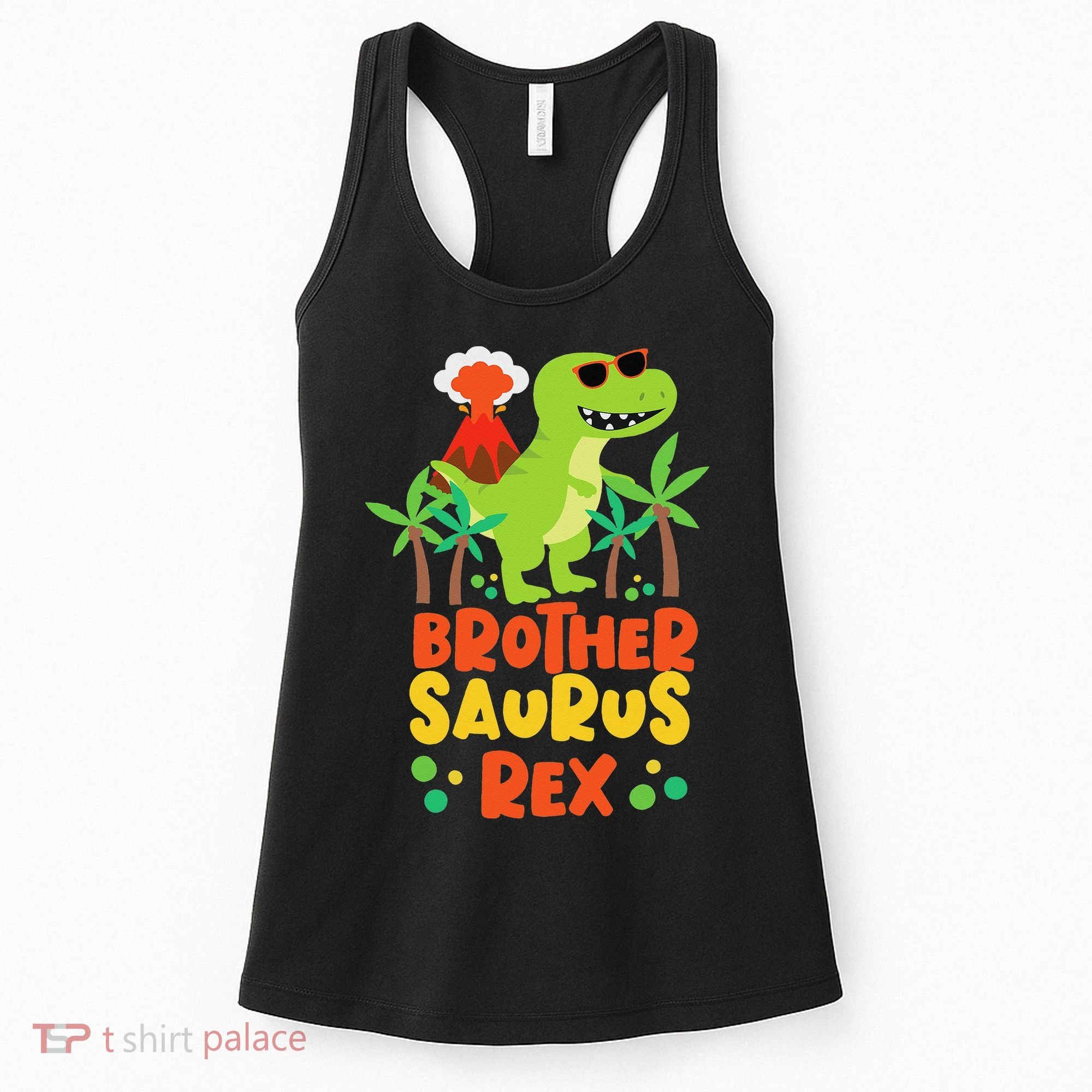 Brother Saurus Rex Dinosaur Dino Women's Tank Top