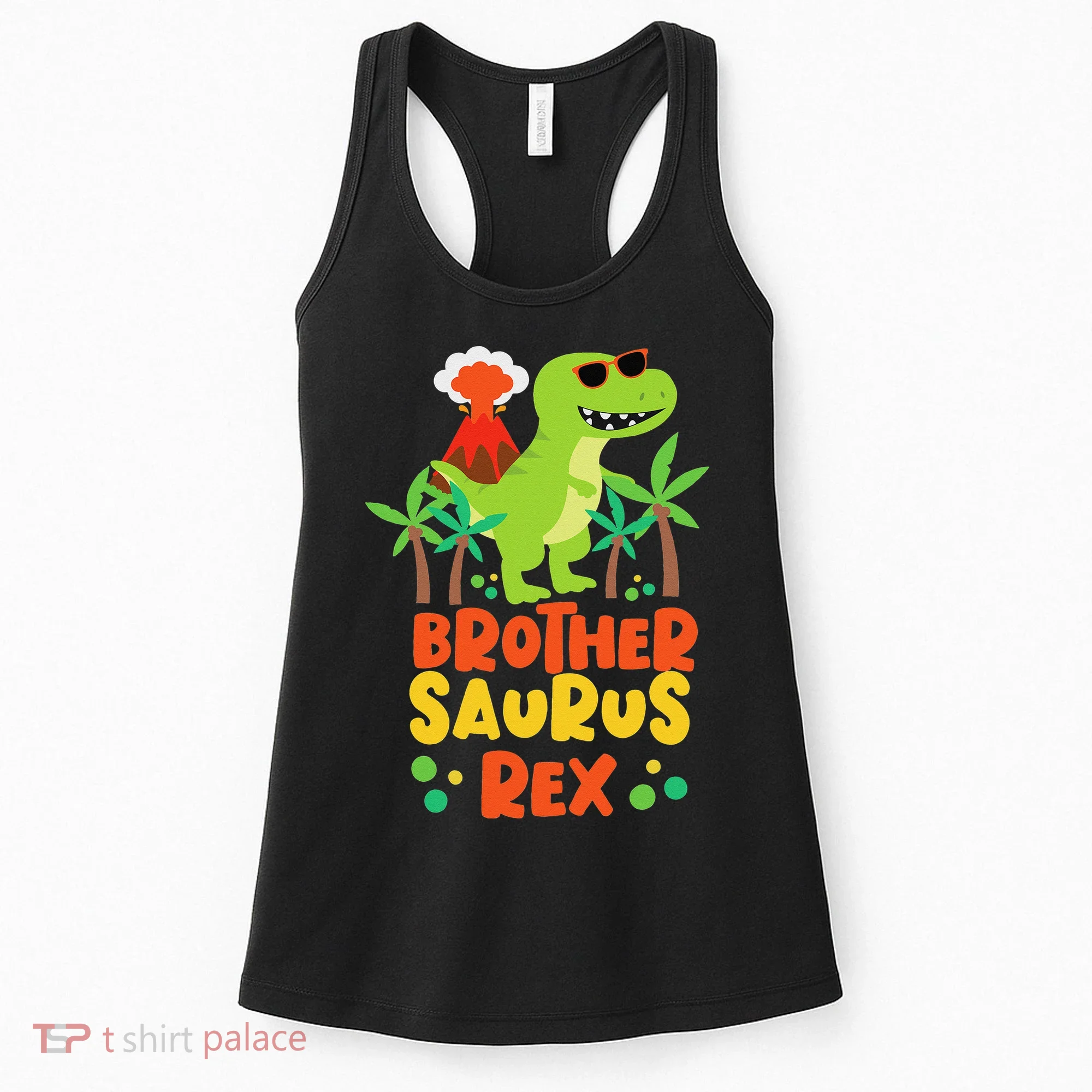 Brother Saurus Rex Dinosaur Dino Women's Tank Top
