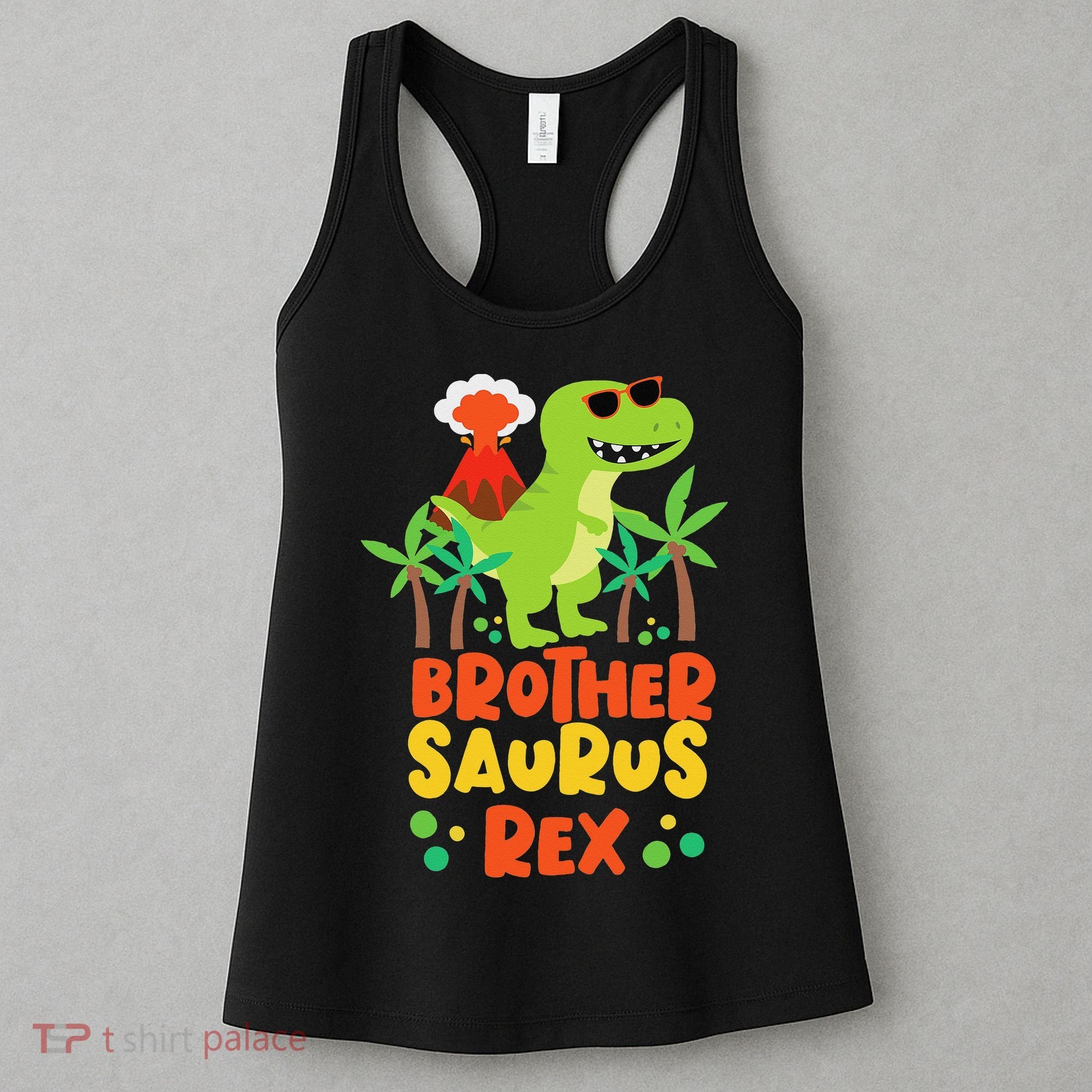 Brother Saurus Rex Dinosaur Dino Women's Tank Top