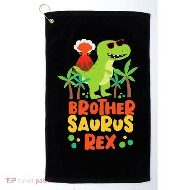 Brother Saurus Rex Dinosaur Dino Golf Towel