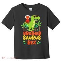 Brother Saurus Rex Dinosaur Dino Toddler T-Shirt thumb 0