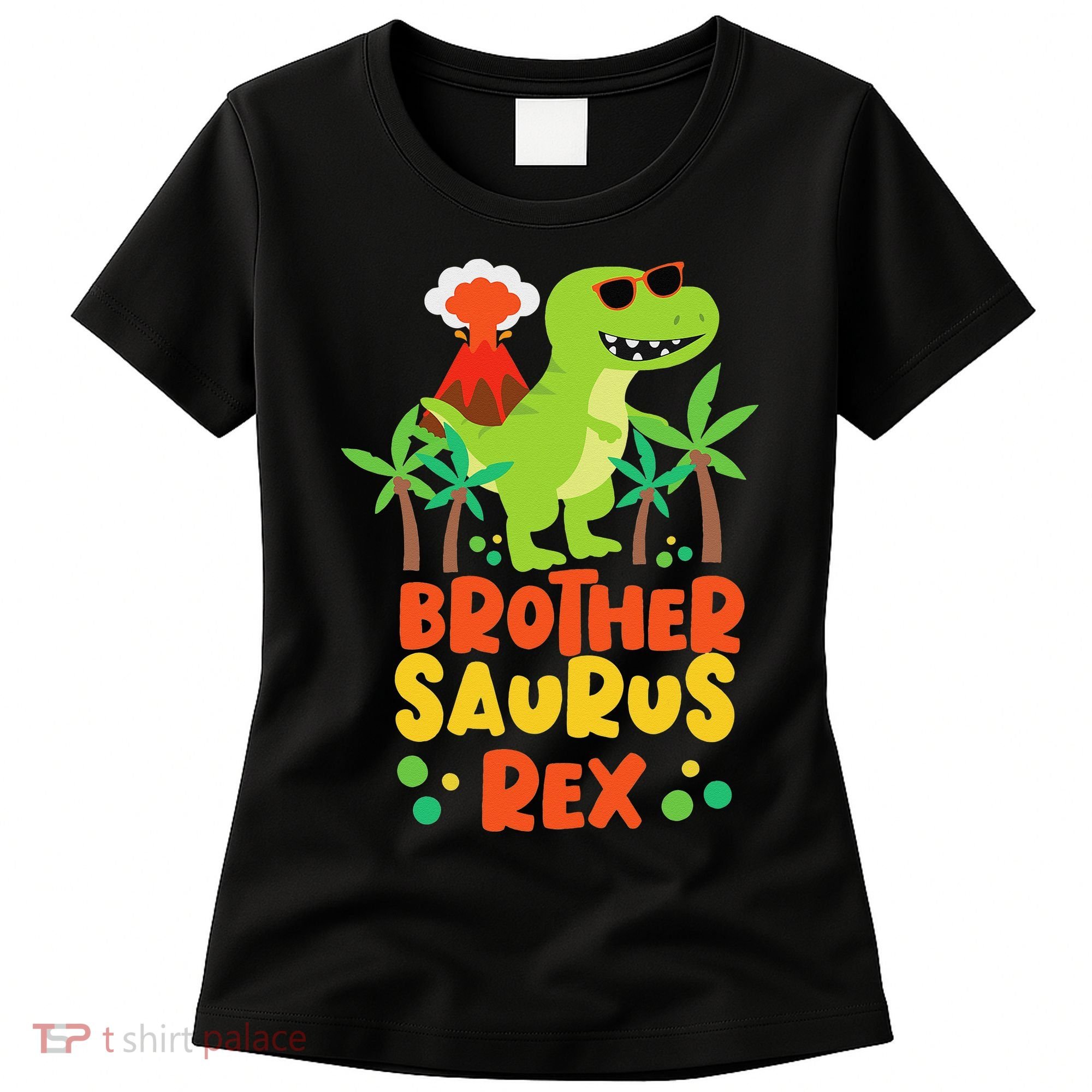 Brother Saurus Rex Dinosaur Dino Women's T-Shirt