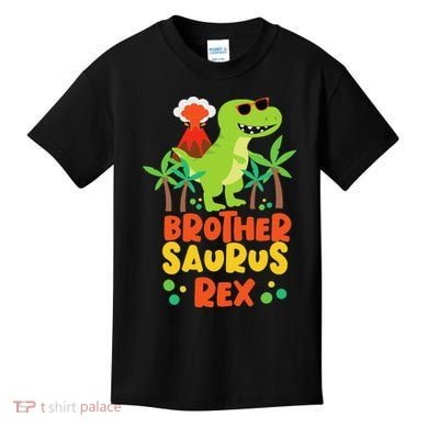 Brother Saurus Rex Dinosaur Dino Kids T-Shirt