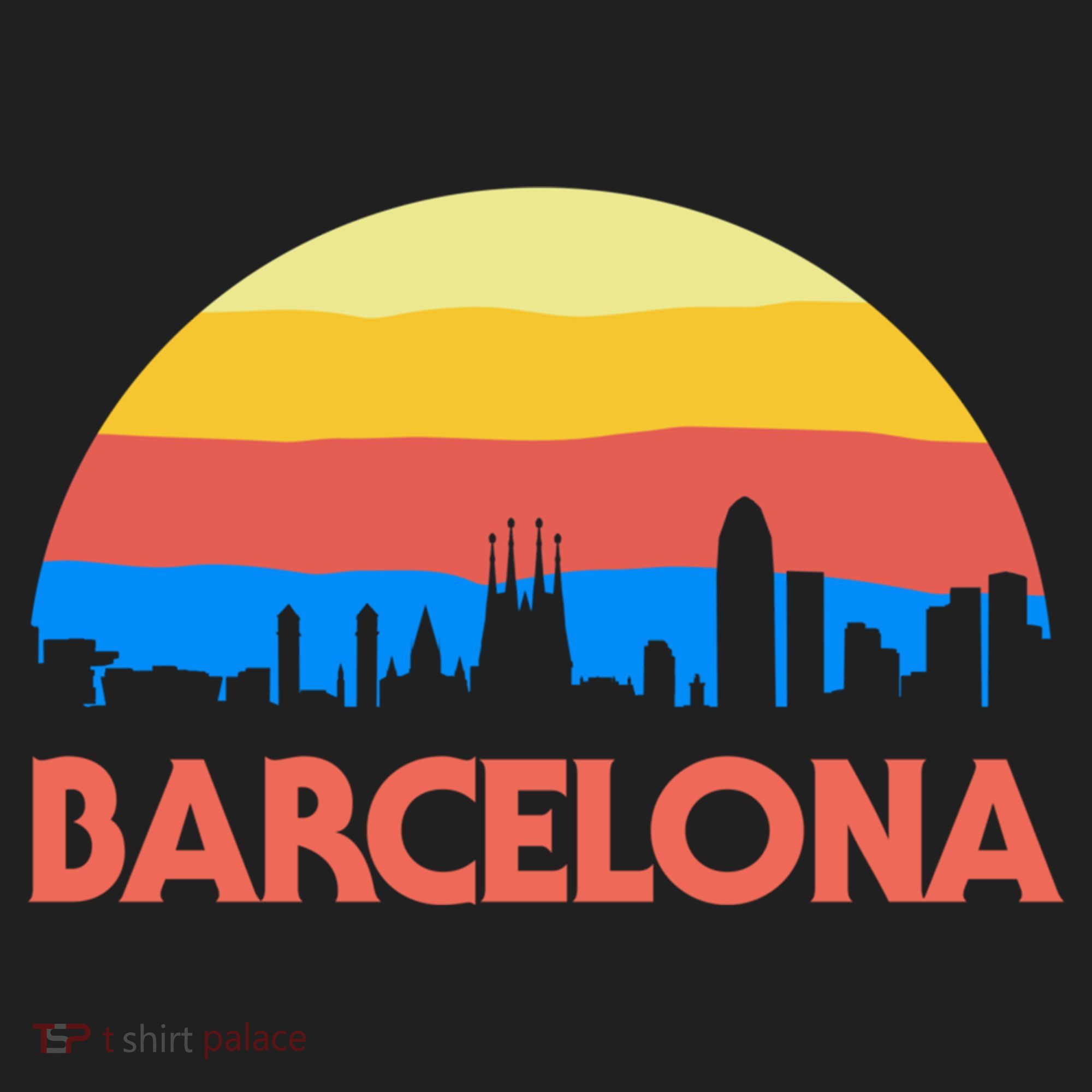 Barcelona Spain Retro Tourism Cool Gift Beanie