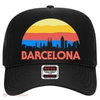 Barcelona Spain Retro Tourism Cool Gift Hat thumb 0