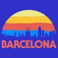 Barcelona Spain Retro Tourism Cool Gift Hoodie thumb 7