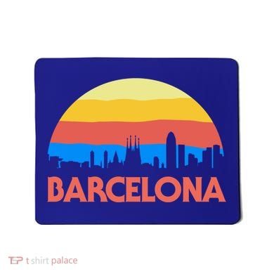 Barcelona Spain Retro Tourism Cool Gift Mousepad