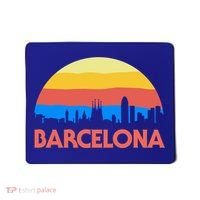 Barcelona Spain Retro Tourism Cool Gift Mousepad thumb 0