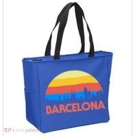 Barcelona Spain Retro Tourism Cool Gift Tote Bag thumb 2