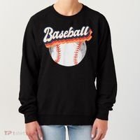 Baseball Sport Retro Women's Sweatshirt thumb 0