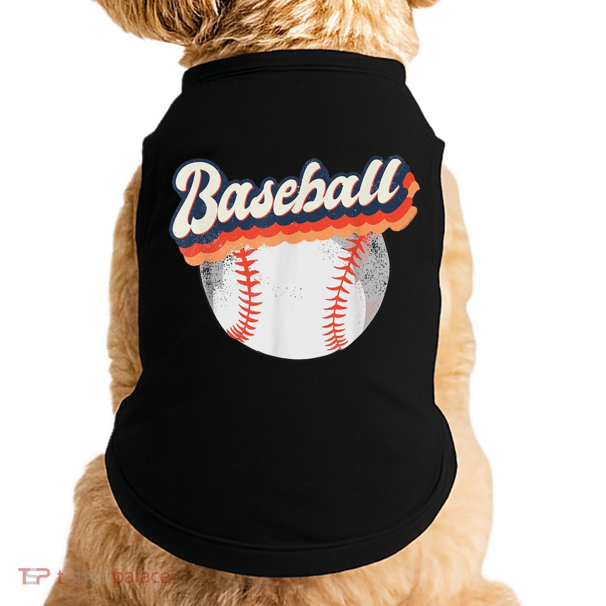 Baseball Sport Retro Doggie Tank
