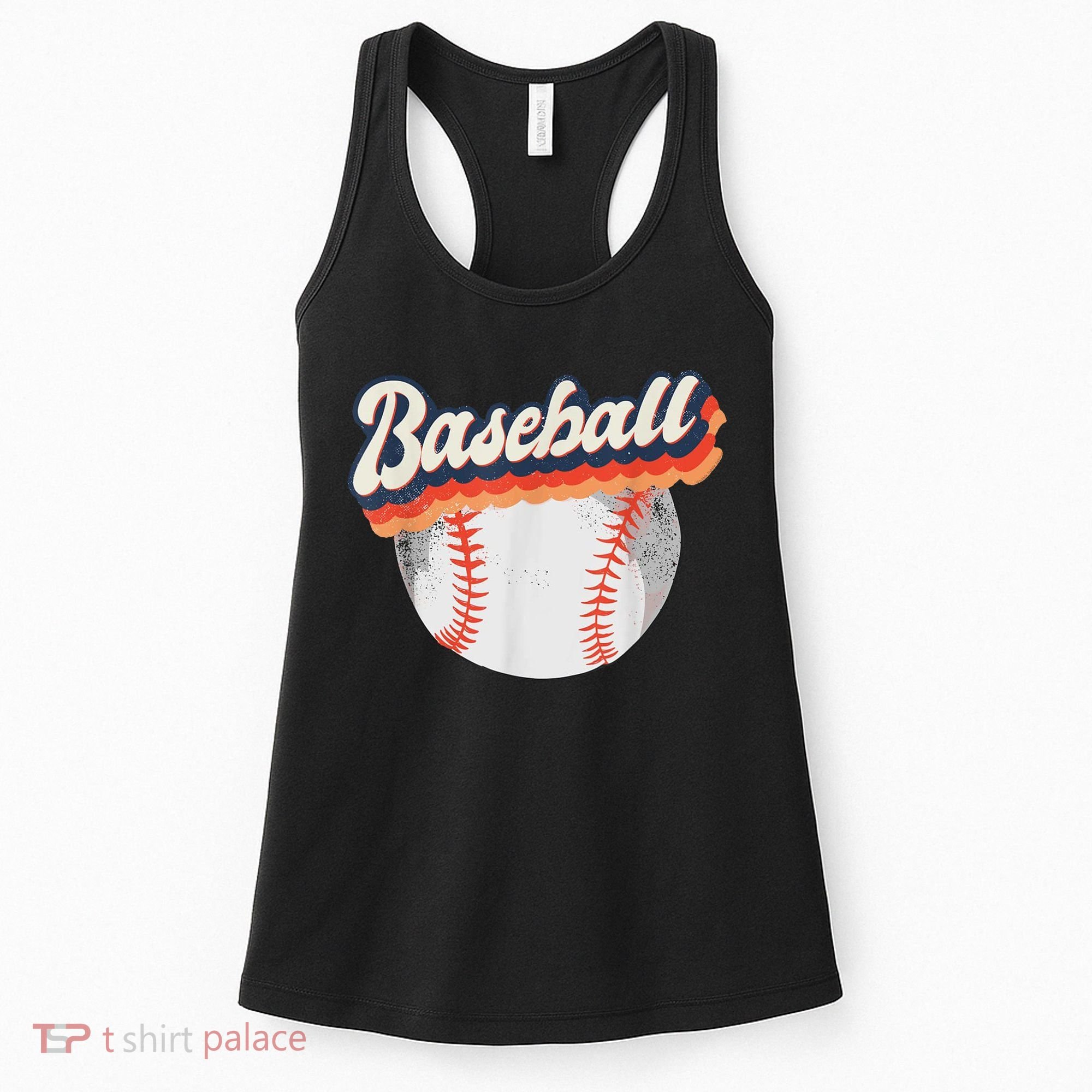 Baseball Sport Retro Women's Tank Top