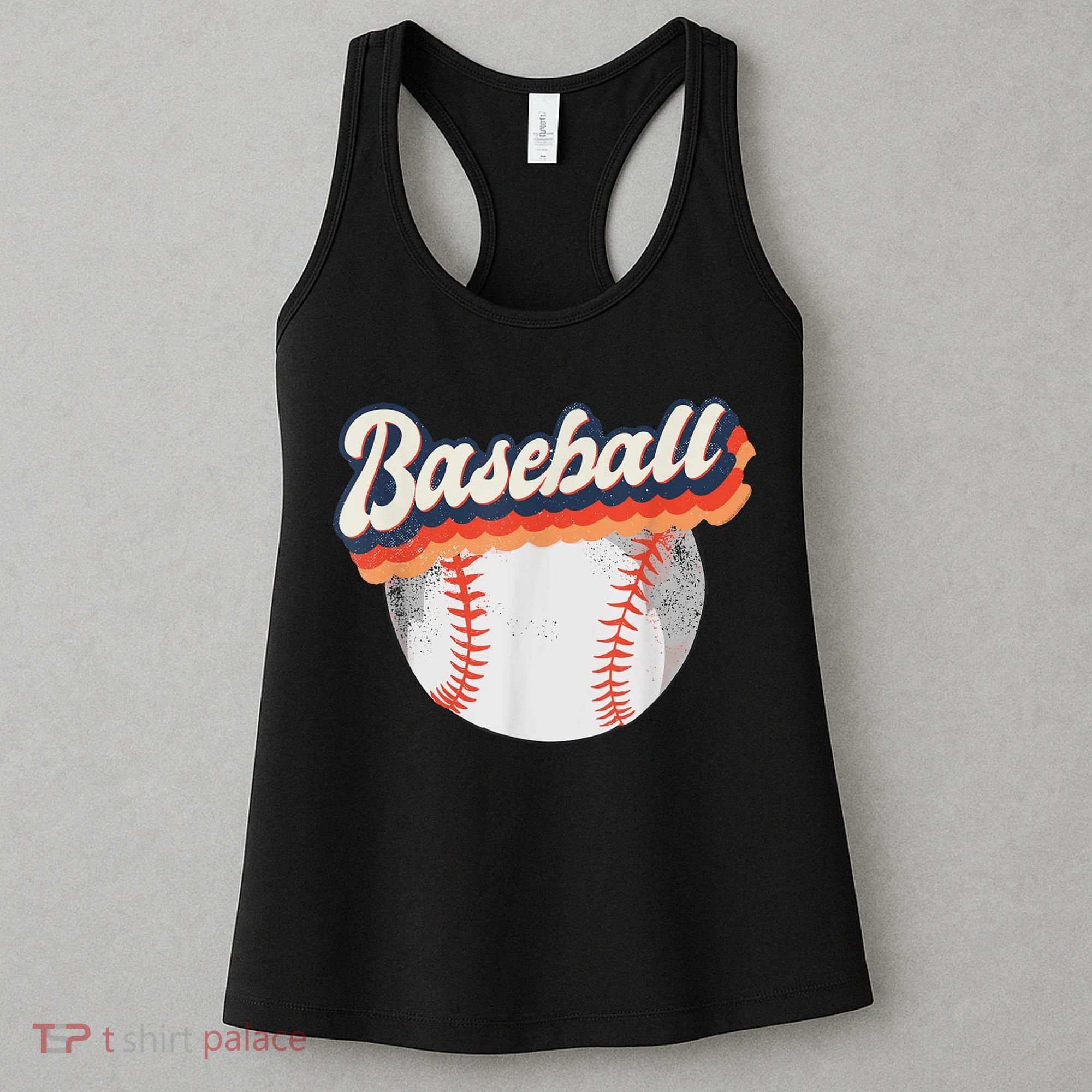 Baseball Sport Retro Women's Tank Top