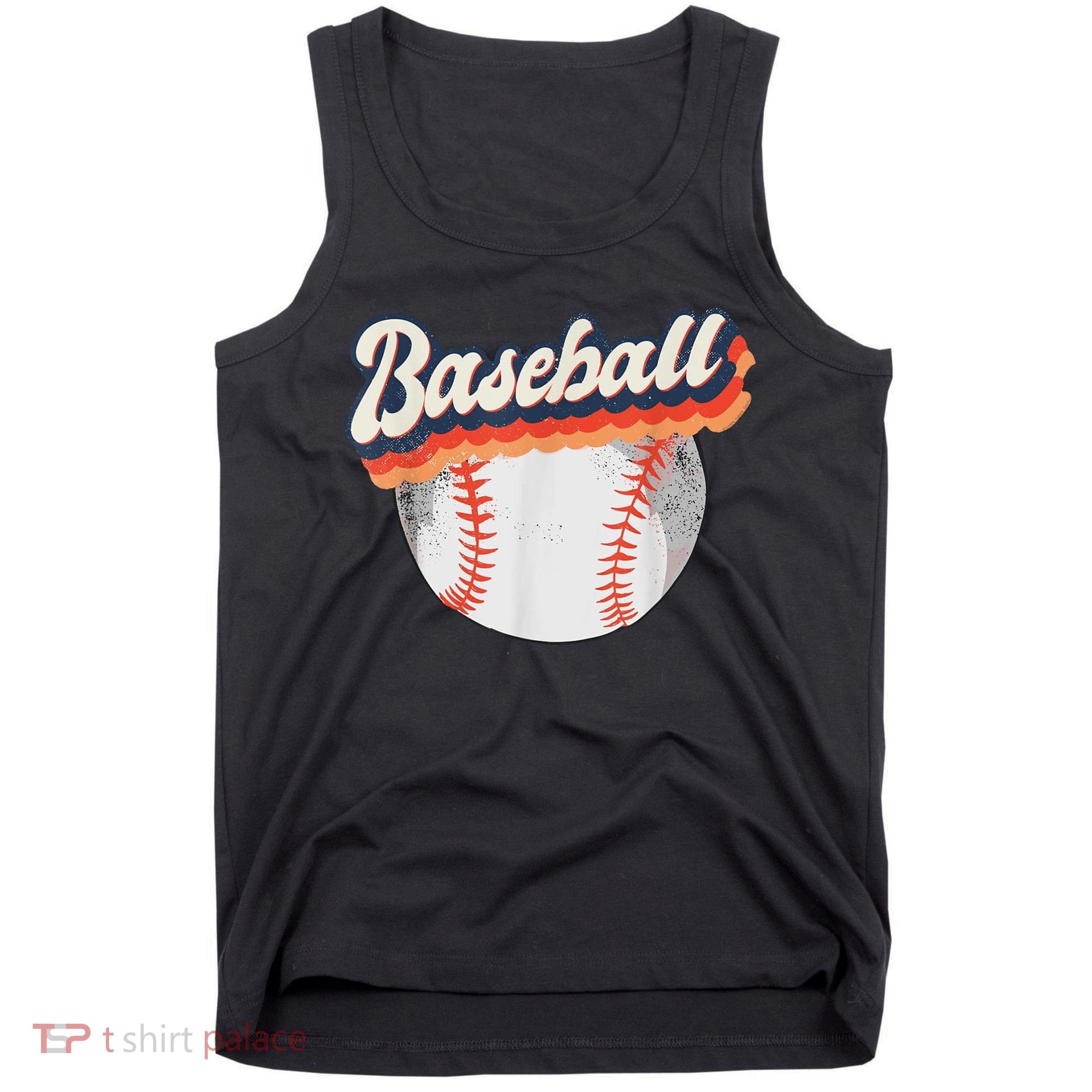 Baseball Sport Retro Tank Top