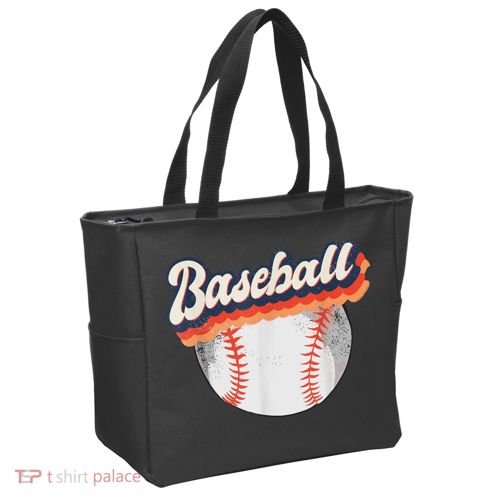 Baseball Sport Retro Tote Bag