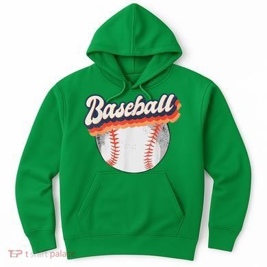 Baseball Sport Retro Hoodie